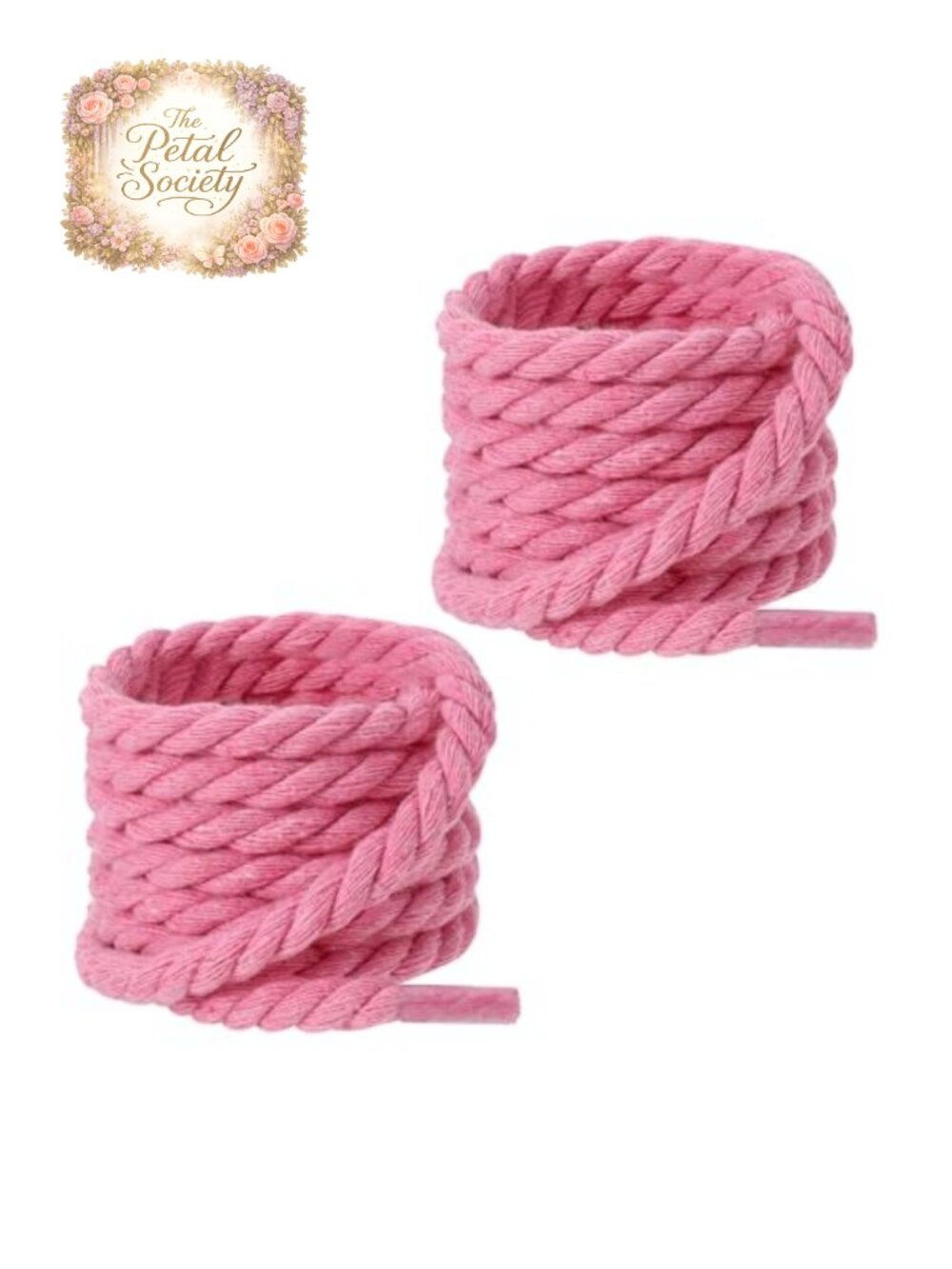 Thick Rope Round Shoelaces Chunky Twisted Nylon Shoe Laces for Sneakers